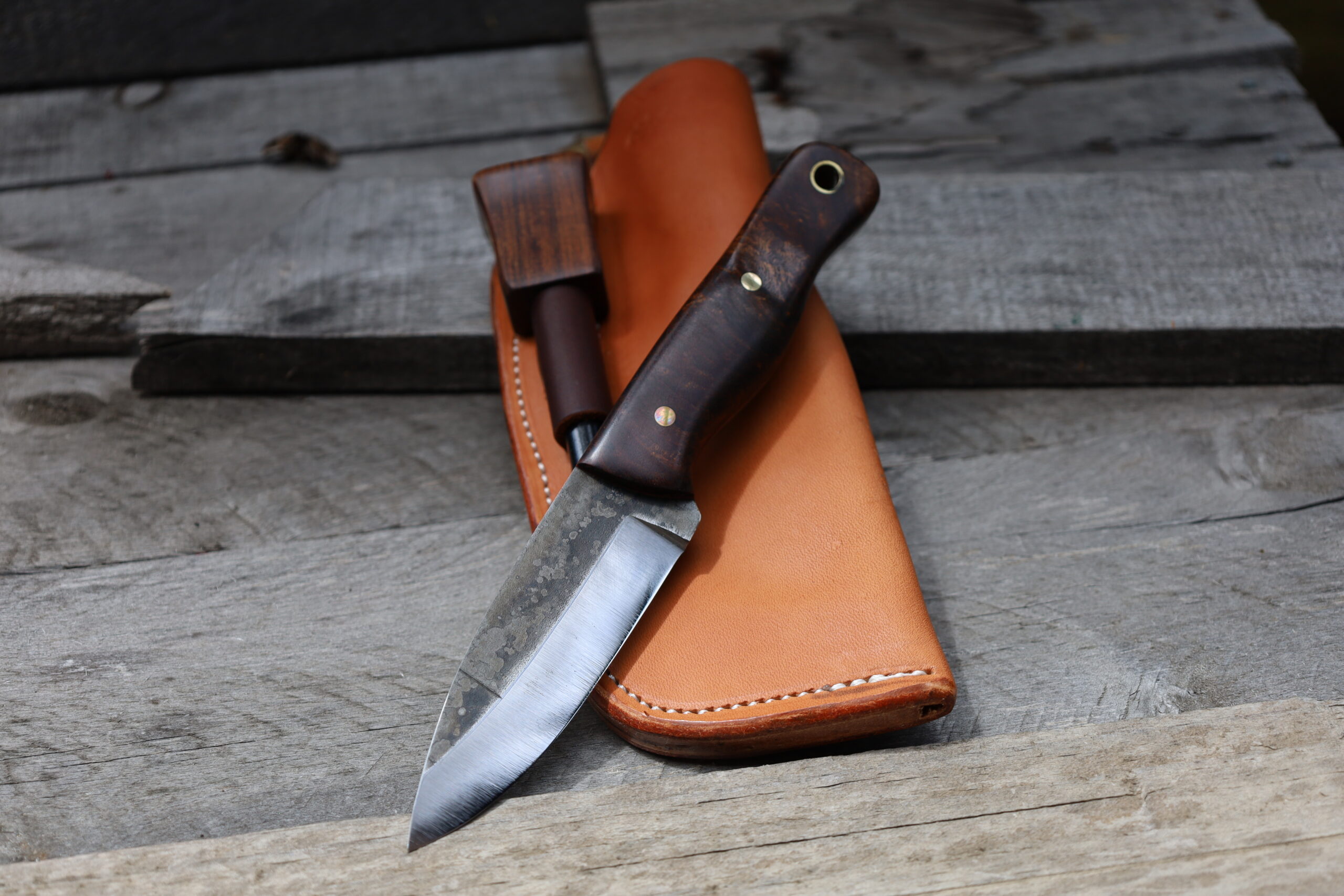 Small Bushcraft - O1 Tool Steel with Firesteel