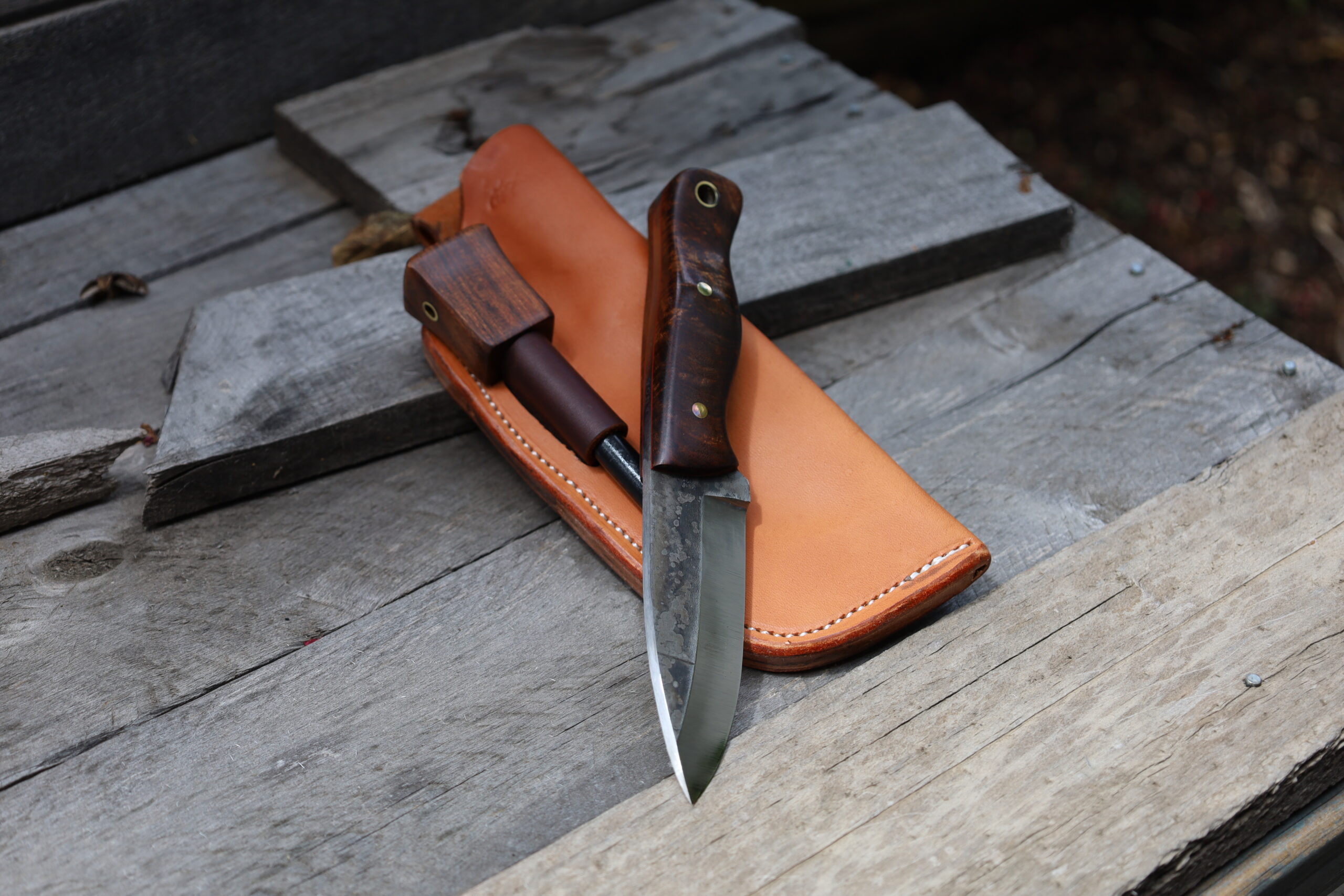 Small Bushcraft - O1 Tool Steel with Firesteel - Image 3